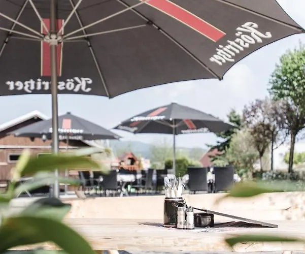 Szálloda Toschis Station-motel-wirtshaus-an Der Autobahn-bowling Zella-Mehlis